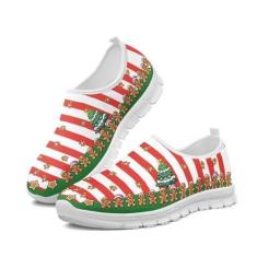 Imagem de GOSTONG Tênis masculino retrô de corte baixo, mocassins, respirável, de malha elástica, secagem rápida, branco, 34-48, Homem de gengibre, 36