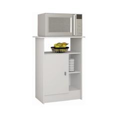 Imagem de Balcão Multiuso Para Forno microondas Cr20117 Branco Branco