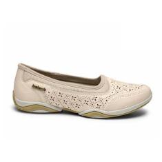 Imagem de Tênis Kolosh Feminino Slip-On Calce Fácil Recortes Laser Maquiato, Mac