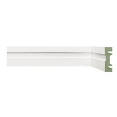 Imagem de Rodapé MDF 502 Moldufama 15mmx5cm Metro Linear - caixa com 2,4 m - 