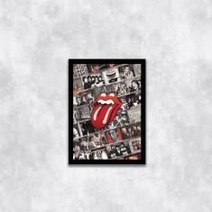 Imagem de Quadro Decorativo Rolling Stones 45x34cm