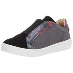 Imagem de MARC JOSEPH NEW YORK Kids Boys/Girls Leather Made in Brazil Slip on Elastic Detail Sneaker