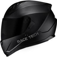 Imagem de Capacete Race Tech Sector Monocolor Preto Fosco