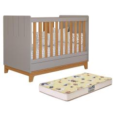 Imagem de Berço Mini Cama Biscoito com Colchão Supreme - Permóbili Baby