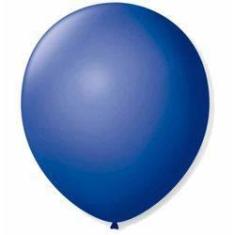Imagem de Bola Soprar N.7 Azul Cobalto Com 50un / Pct / São Roque