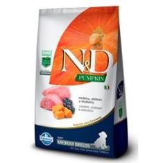 Imagem de Ração N&D Pumpkin Cães Filhotes Cordeiro Raças Médias - 2,5kg