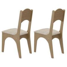 Imagem de Conjunto 2 Cadeiras Estofadas - Dalla Costa