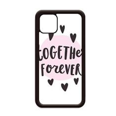 Imagem de Capa estilo citação Together Forever para iPhone 12 Pro Max para Apple Mini Mobile Case Shell
