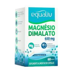 Imagem de Magnésio Dimalato 650mg 60 Cápsulas Equaliv