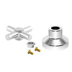 Imagem de Acabamento para registro volante metal c/ canopla 1/2 a 1" C31