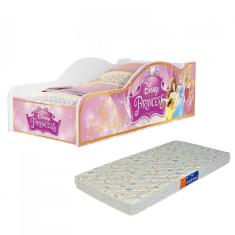 Cama De Criança Barbie Rosa C/colchão Para Quarto Infantil