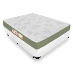 Imagem de Cama Box Viúva + Colchão De Espuma D33 - Castor - Sleep Max 128cm