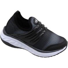 Imagem de Tênis Infantil Slip On Via Vip Calce Fácil- Preto