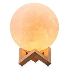 Imagem de Luminária Lua Cheia 3D com Umidificador Aromatizador USB Prático - REL