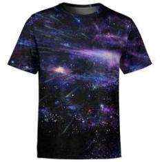 Imagem de Camiseta Masculina Galaxia Chuva de Meteoros Md05