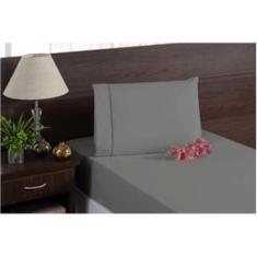 Imagem de Kit Lençol E Fronha 100% Algodão Solteiro Hospedaria Hotel