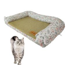 Imagem de Cama Arranhador Gato Felino Pet Almofada Aconchegante Confortavel Esteira Macio Lavavel