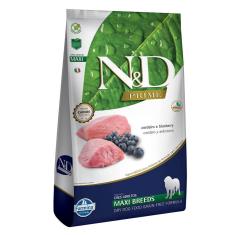 Imagem de Ração Farmina N&D Prime Cordeiro e Blueberry Cães Adultos Raças Grandes - 10,1 Kg