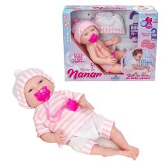 Imagem de Boneca Reborn Hora de Nanar + Troca de Roupa Menina