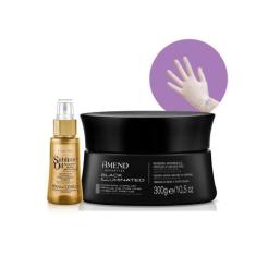 Imagem de Amend Mascara Matizadora Black Illuminated + Sublime Oil 60ml + Luva