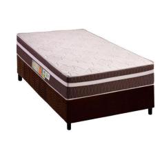 Imagem de Conjunto Box Solteiro: Colchão Espuma Polar D28 Orthoface Vip Brown + 