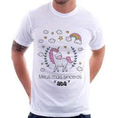 Imagem de Camiseta Meus Mais Sinceros "ata" - Foca Na Moda