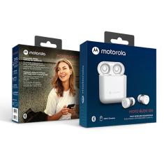 Imagem de Fone Bluetooth Motorola Moto Buds 120, A prova d`agua Branco