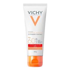 Imagem de Protetor Solar Vichy Capital Soleil UV-Pigment Control FPS60 Cor 3.0 40g