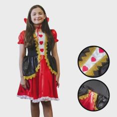 Imagem de Fantasia Rainha de Copas Infantil
