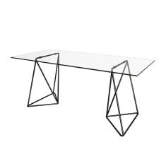 Imagem de Mesa De Escritório Cavalete Arame Bela Vista Preto New Green