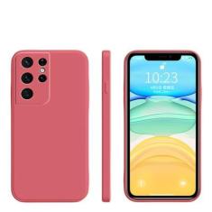 Imagem de Capas quadradas de silicone líquido para Samsung S22 S21 S20 FE Plus Note 10 20 Ultra A32 A42 A52S A72 A53 A13 5G Capa macia à prova de choque, rosa, para Samsung A32 4G