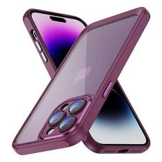 Imagem de Capa para iPhone 14 13 Pro Max 12 11 à prova de choque transparente matel híbrido tpu acrílico capa de telefone para iphone 13 14 12 pro bumper shell, rosa quente, para iphone 12