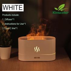 Imagem de Difusor De Aroma Umidificador De Ar Ultrassônico Com Led, Névoa Fresca