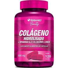 Imagem de Colageno Hidrolisado + Vitaminas e Minerais - 120 Cápsulas, Herbamed