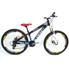 Bike bicicleta aro 26 freeride viking, bike dirt, downhill