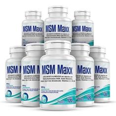 Imagem de Msm Maxx 8x 120 Colágeno Ácido Hialurônico Vitamin C E D3 K2