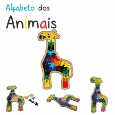 Imagem de Quebra-Cabeça Girafa Alfabeto - Aprendizado E Diversão - Indústria Fen