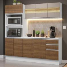 Imagem de Armário de Cozinha Compacta 100% Mdf 190 cm Smart Madesa 01