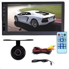 Imagem de Kit Central Multimídia MP5 2 Din  7" USB/SDCARD/AUX/BT/Espelhamento IO