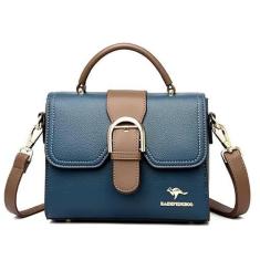 Imagem de Bolsa tiracolo de couro de qualidade de luxo com alça superior para mulheres bolsa de ombro para mulheres bolsa de alça superior para mulheres, Azul