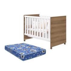 Imagem de Berço Americano Katatau com Colchão D18 - Reller Móveis 