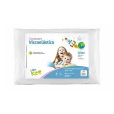 Imagem de Travesseiro Nasa Kids Fibrasca Infantil 50 X 70 Antiácaros Z5101 Branc