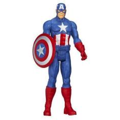 Imagem de Boneco De Ação Capitão América Da Marvel Avengers Titan Hero Series