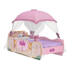 Imagem de Cama Infantil Princesas Disney 21199 Com Dossel Pura Magia