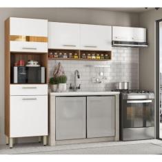 Imagem de Cozinha Compacta Demobile Dama 3 Peças Amendola/branco