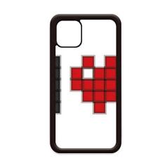 Imagem de Capa I Love Valentine's Pixel para iPhone 12 Pro Max para Apple Mini Mobile Case Shell
