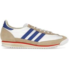 Imagem de adidas Originals SL 72 Tênis feminino, Branco, vermelho real, 35