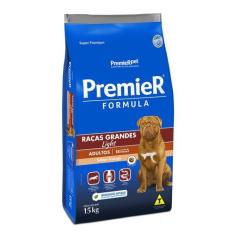 Imagem de Ração Premier Fórmula Light Cães Adultos Raças Grandes Frango 15kg