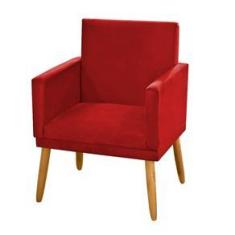 Imagem de Poltrona para Penteadeira Camarim Nina Suede  Decorativa