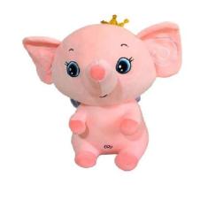 Imagem de Elefante Rosa Pelúcia Grande Squish A Palz - Toyng 046672
